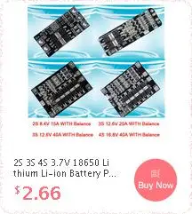 6S 7S 30A литий-ионный аккумулятор Защитная плата 60A пиковая lipo BMS 18650 6 7 ячеек mos для автомойки электрическая дрель