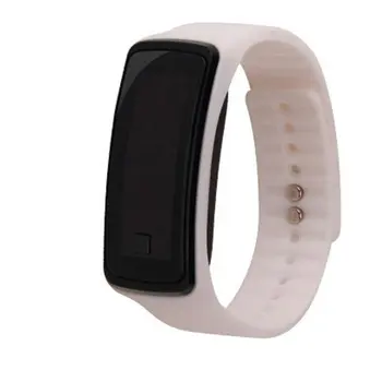 

Fashion Silicone Gel Children LED Digital Wrist Watch Lightweight Sports Bracelet Clock Unisex Men Women Wristband