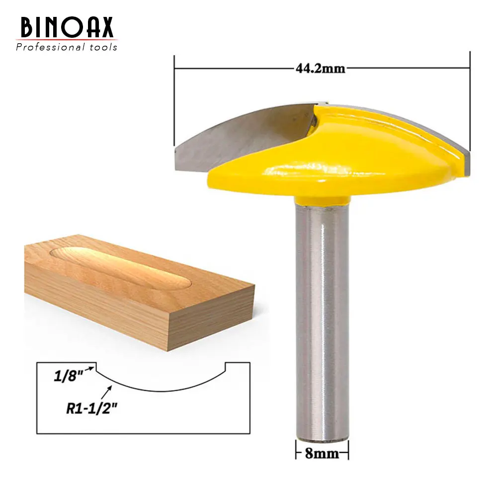 Радиус горизонтальный корончатый фреза хвостовик 8 мм|router bit|radius router bitrouter bit shank |