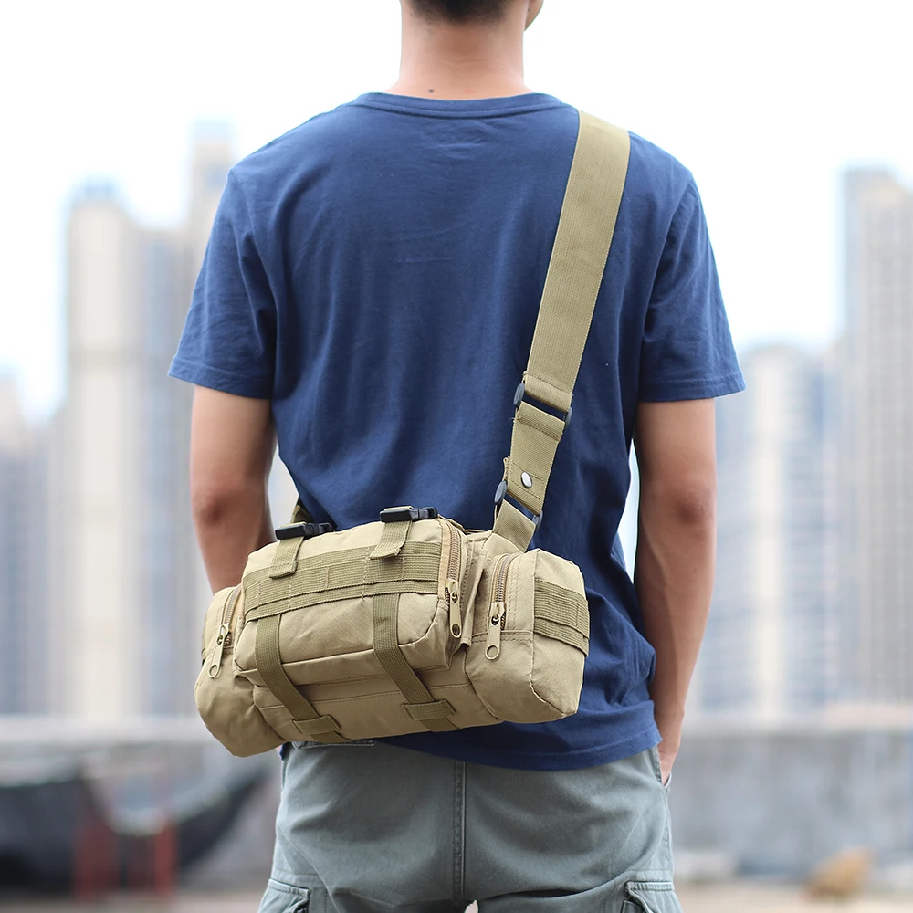 Тактическая Военная поясная сумка, водонепроницаемый Камуфляжный походный рюкзак, уличный спортивный рюкзак, треккинговые холщовые сумки для альпинизма