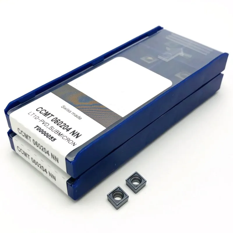 

CCMT060204 NN LT10 carbide blade CNC turning tool diamond inner hole turning blade stainless steel special turning tools ccmt