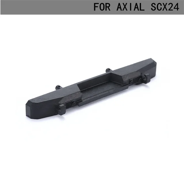 DJ 1/24 Axial Rear Body Bumper SCX24 Wrangler JEEP RC Car Upgrade Accessories Parts Black carro de control remoto