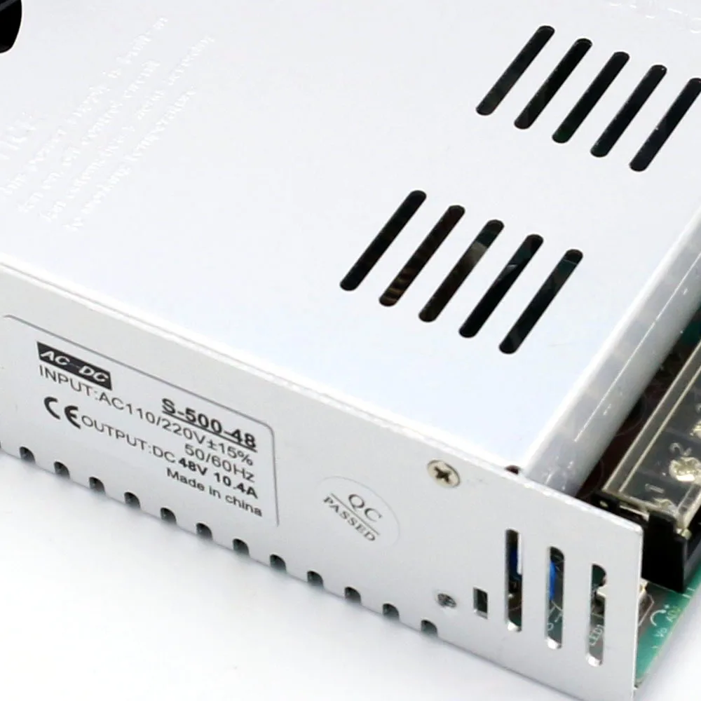 

ANDRISE ANDRISE Switching Power Supply Dc 48v 10a 480w 500w 48v Adjustable Ac To Dc Smps Fonte 48v Universal Led Power Supply