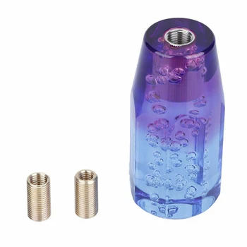 

Car Shift Knob Stick Auto LED Light Blue-Purple Replacement Accessories