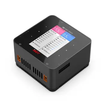 

ISDT P30 1000Wx2 Dual Channel Battery Balance Charger For Lilon LiPo LiHV NiMH Pb RC Models With Parallel Charing Cable