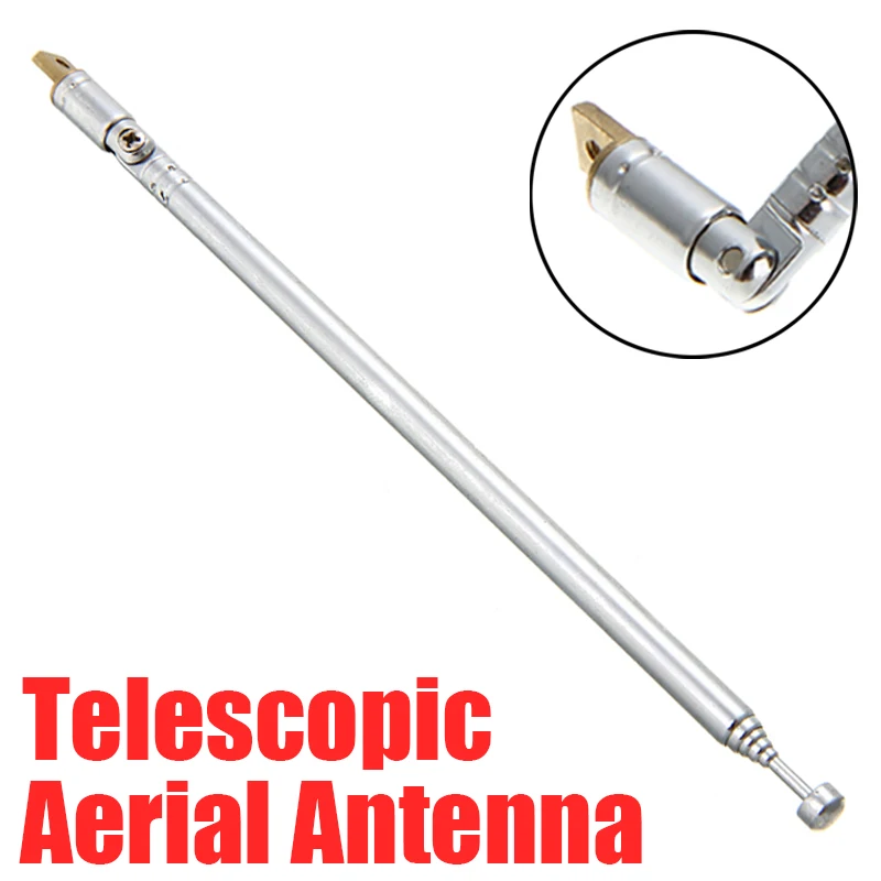 Replacement Radio TV Antenna FM Antenna Receiver Telescopic Aerial