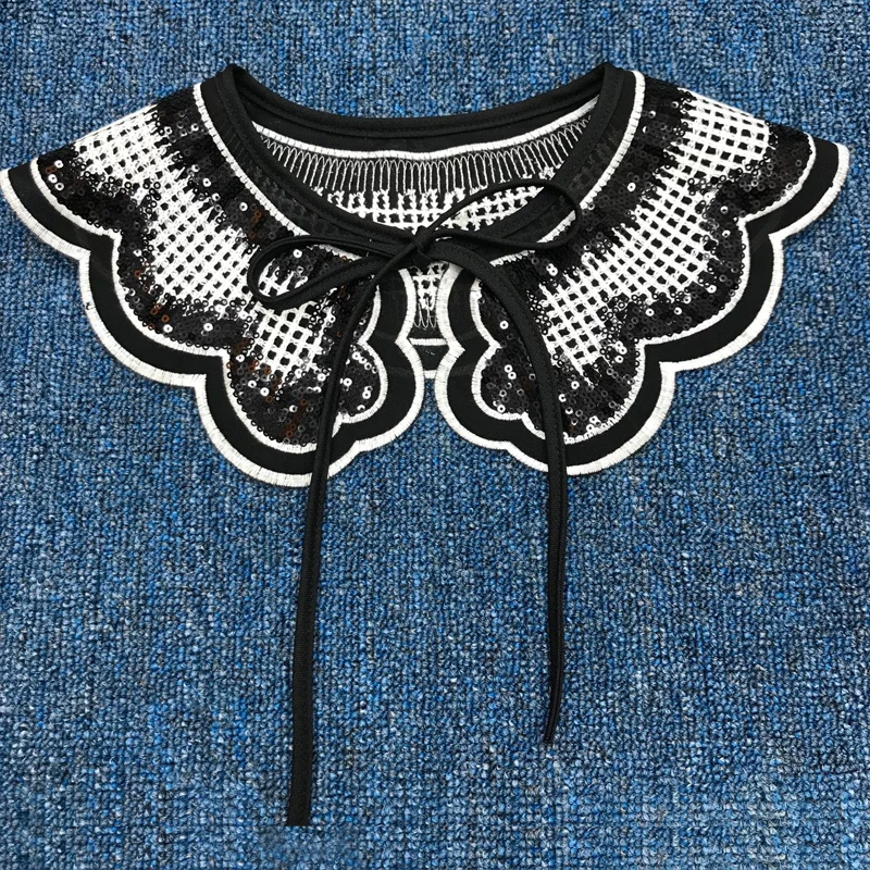 Faux Col Détachable En Dentelle Pour Femme, Chemisier, Col, Insert Pour