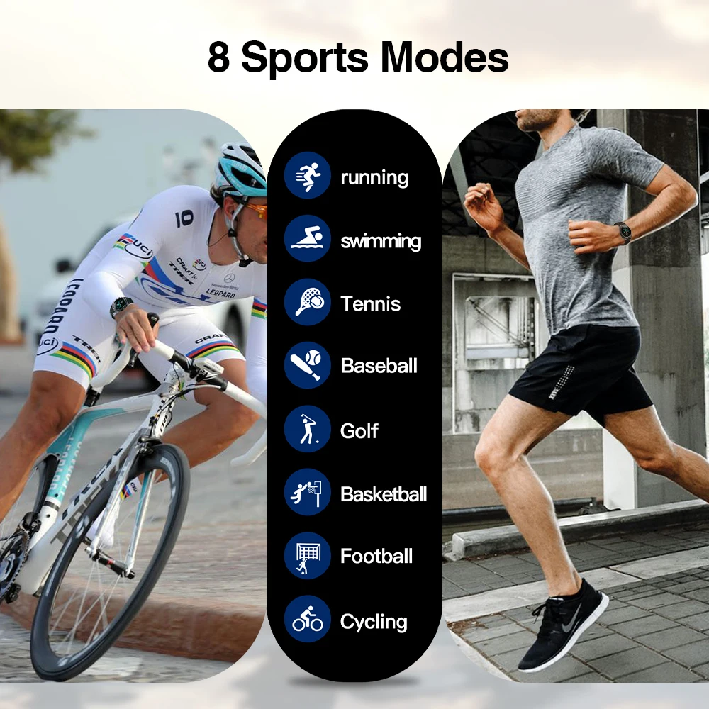 US $34.48 smart watch 2021 Temperature GPS track long battery life English German French smartwatch for men Android IOS