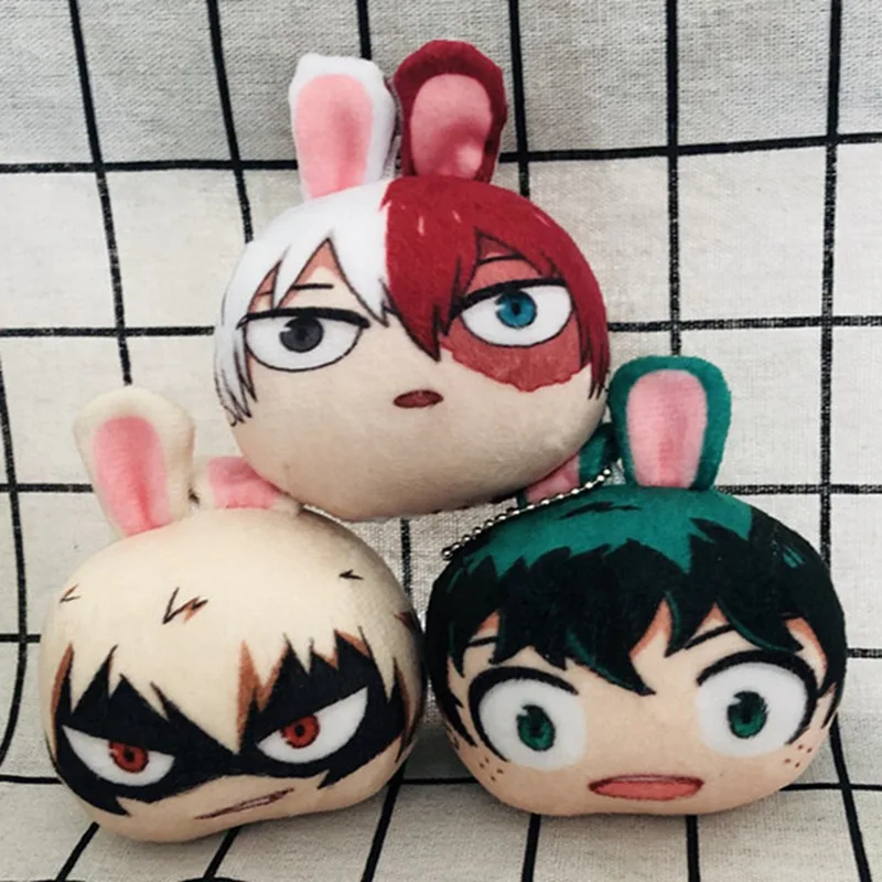 My Hero Academia Mascot Plush Doll Key Chain Plush Doll Green Valley Boom Funny