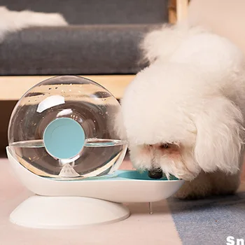

Snails Bubble Automatic Cat Water Bowl Fountain for Pets Water Dispenser Large Drinking Bowl Cat Drink No Electricity FP