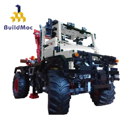 

BuildMoc 16706 42054 model C Off-road truck 4WD RC Car Radio Control RC Car Toys remotex control Trucks boys Toys Children