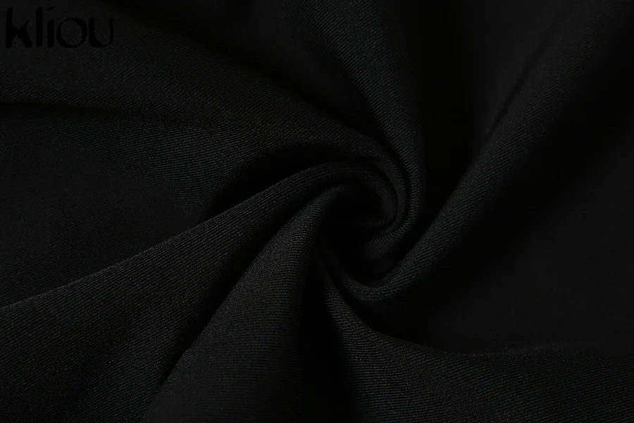Kliou Женский комплект из 2 предметов, спортивный костюм для фитнеса, короткий топ на молнии с длинным рукавом+ леггинсы, модная спортивная одежда со светоотражающими буквами