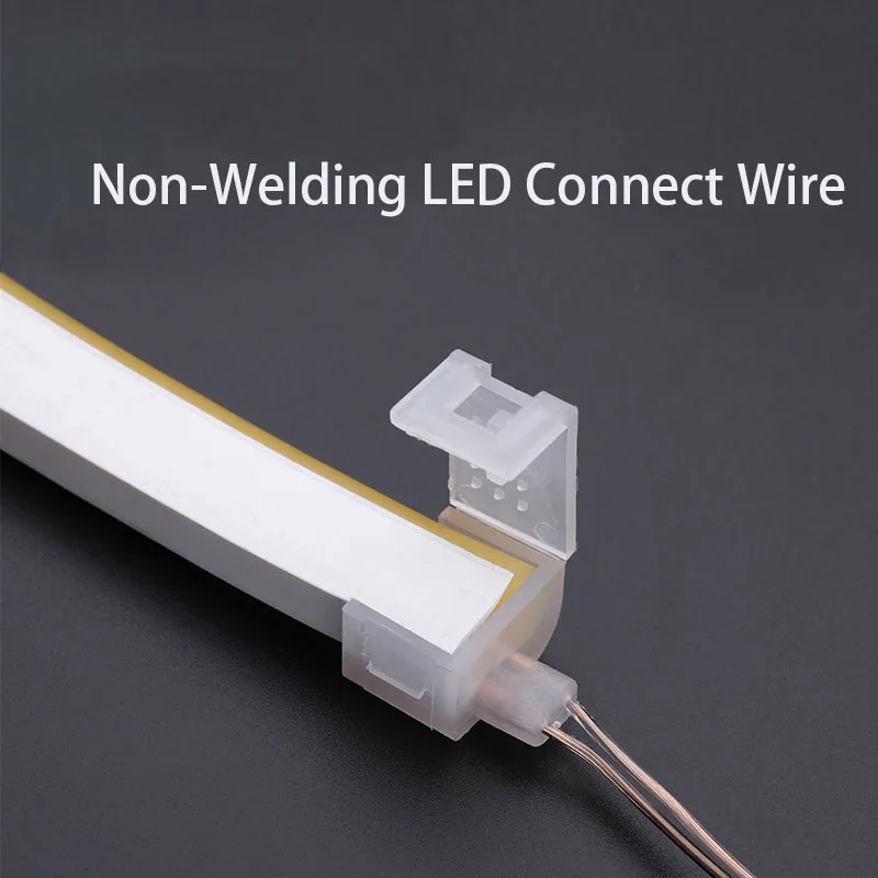12V Non Welding LED Connect Wire Neon LED Strips Mid Connection