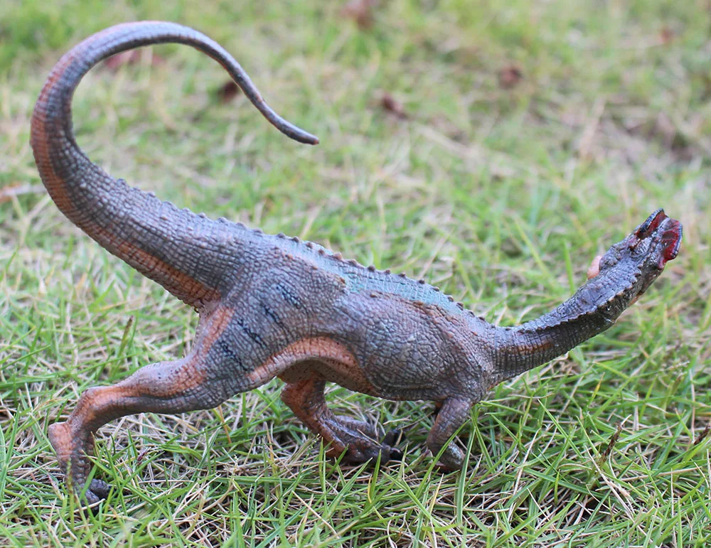 Имитация Динозавра модели игрушки ПВХ твердый двойной Guanlong спинозавр животных статическая модель мандибль-активность