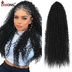 70Cm Freetresses Brazilian Long Blonde Afro Curls Kinky Synthetic Bundles Hair Extensions Deep Water Wave Crochet Braids