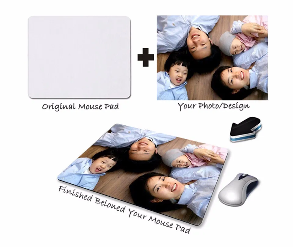  Motorbikes Colorful Gaming Mouse Pad Durable Mat with Locking Edge Rubber Cloth for Dota LoL CSGO D
