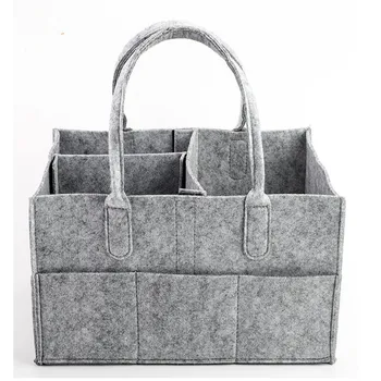 

Multi functional felt bag travel cosmetic bag large capacity women's portable storage bag sundry storage bag