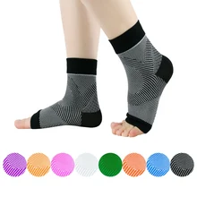1 coppia di Sport Della Caviglia Brace Protector Traspirante Anti-sudore Compressione Piedi di Sostegno Wrap Manica di Protezione Per Fascite plantare