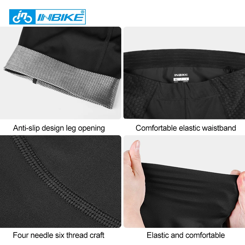 Pantalones Cortos Ciclismo NUCKILY - Montaña Secado Rápido | Hombre Holgados Transpirables Bolsillos