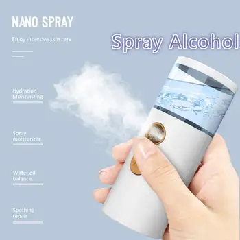 

Outdoor Portable Nano Spray Soap Dispensers Spray Alcohol Disinfect All Time Keep Health Mini Soap Dispenser Automatic USB