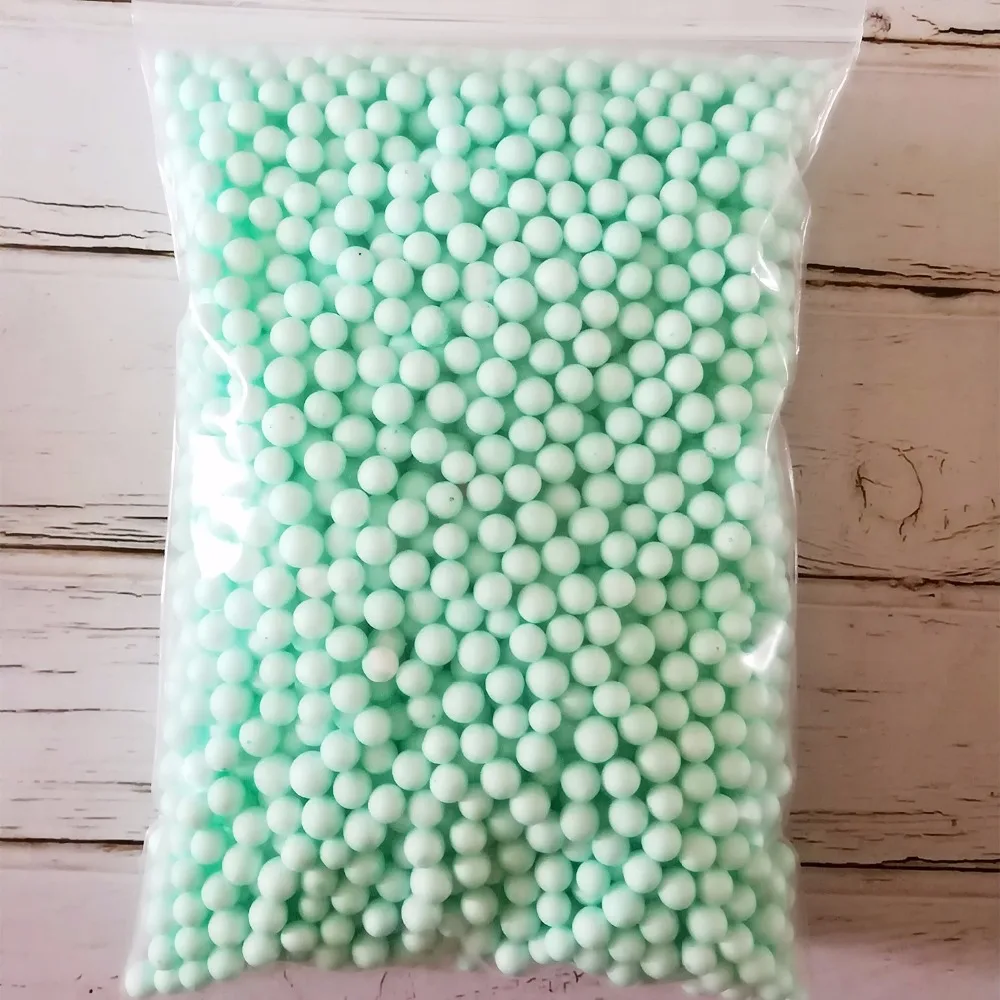 250g White Polystyrene Styrofoam Balls Slime Small Tiny Foam Beads