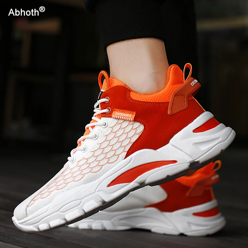 men's mesh running shoes