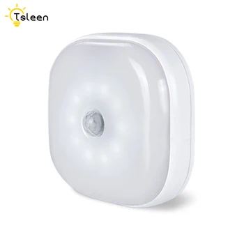 

SOLLED Infrared PIR Motion Sensor 10 LED Night Light Magnetic Wireless Detector Light Wall Lamp Light Auto On/Off Closet