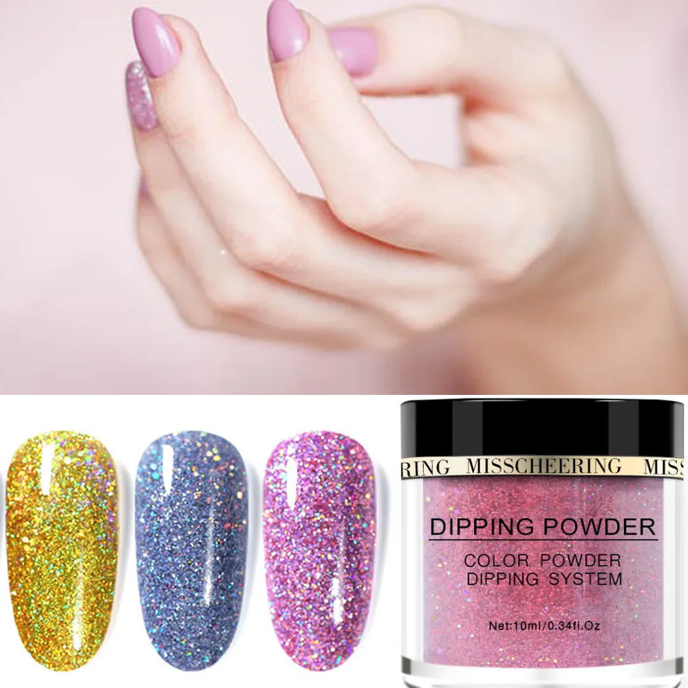

Holographic Impregnated Natural Xerogel Nail Powder Infiltration Powder Laser Nail Ppowder Glitter Nail Moisturizing Powder