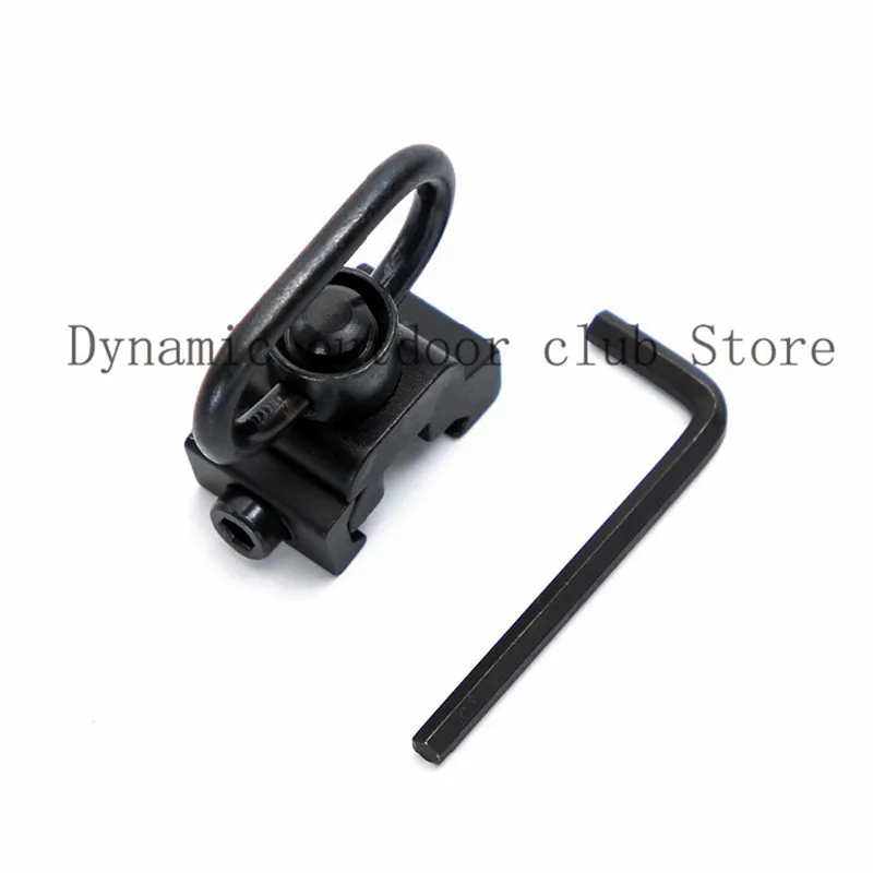 Totrait QD Sling шарнирное крепление Кнопка 1-1/" 20 мм Weaver или Picatinny Rail крепится быстросъемное кольцо для слинга набор адаптеров Охота