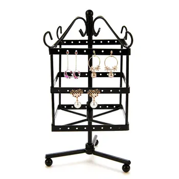 

96 Holes Earrings Stud Necklace Jewelry Display Jewllery organization Multifunctional Metal Display Stand Holder