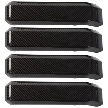 

4Pcs ABS Carbon Fiber Style Inner Door Handles Cover Trim Accessories for Ford F150 2015 2016 2017