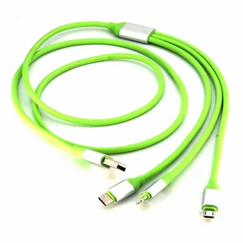 

Data line extension line high-speed card-free game smart device multi-port portable fast charge long three-in-one