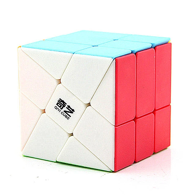 Qiyi 2x2x2 3x3x3 куб qidi 2x2x2 волшебный куб Warrior W 3x3x3 скоростной куб 2x2 3x3 куб 3x3 2x2 кубика-пазла qiyi 2x2x2 3x3x3 cubo - Цвет: Windmill stickerless