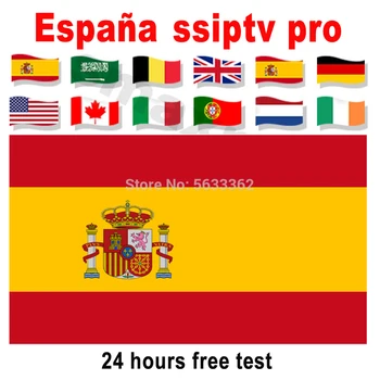 

SSIPTV Spain 1 Year IPTV M3U Subscription Spanish Portugal Sweden UK Israel Poland for Smarters TV Box Android APK