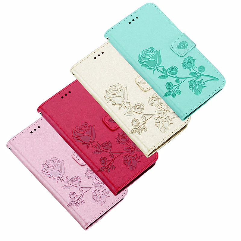 Flower Flip Leather Case For Huawei P20 lite pro P40 Pro P30 P10 P9 P8 2017 P Smart 2019 Honor 8X 9 10 Lite 8S Wallet Book cases | Мобильные