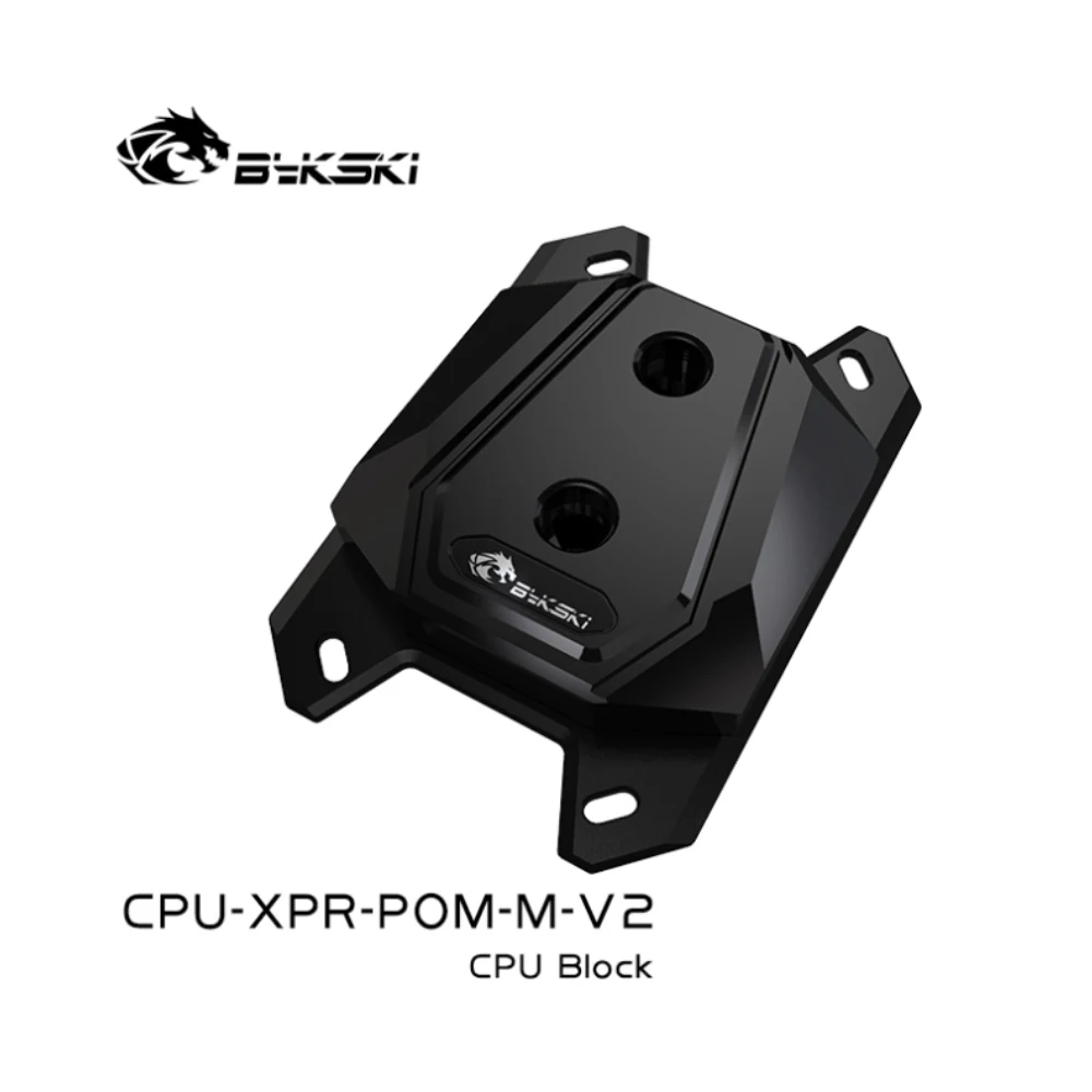 Bykski POM CPU Water Block Black For Ryzen7/5/3 AM4/3+/3/2+/2 FM2+/FM2/FM1 AMD Copper Heatsink Brass Cooler CPU-XPR-POM-M-V2 | Компьютеры