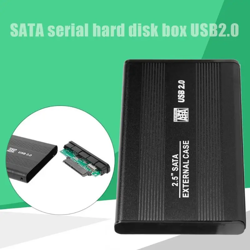 Чехол для внешнего жесткого диска 2 5 дюйма USB 0 SATA 480 Мбит/с|Корпус диска| |