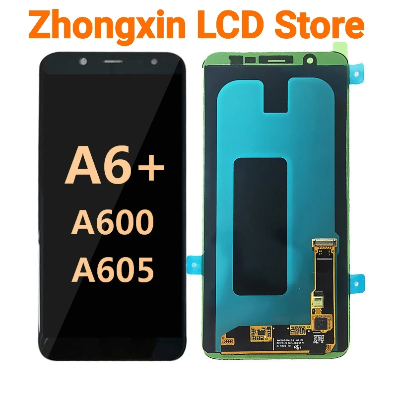 

Brand New Ori Quality OLED Screen For Samsung A6+ Plus OLED Touch Screen Digitizer Assembly Replacement