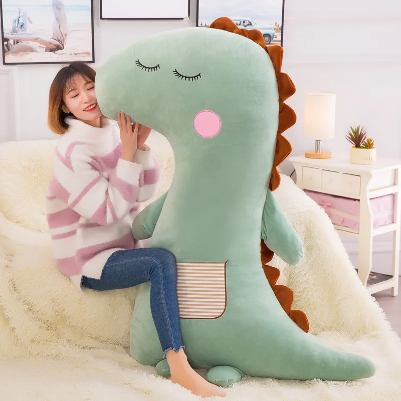 

New Style Fear Software Dragon Pillow Large Size Dinosaur Doll Plush Toys Pacify Doll Gift