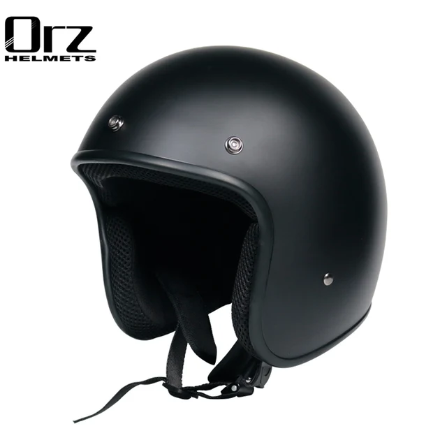 Free Shipping Dot Approved Retro Motorcycle Helmet Casco 3/4 Open Face  Helmet Cafe Racer Helmet Chopper Helmet Capacete - Helmets - AliExpress