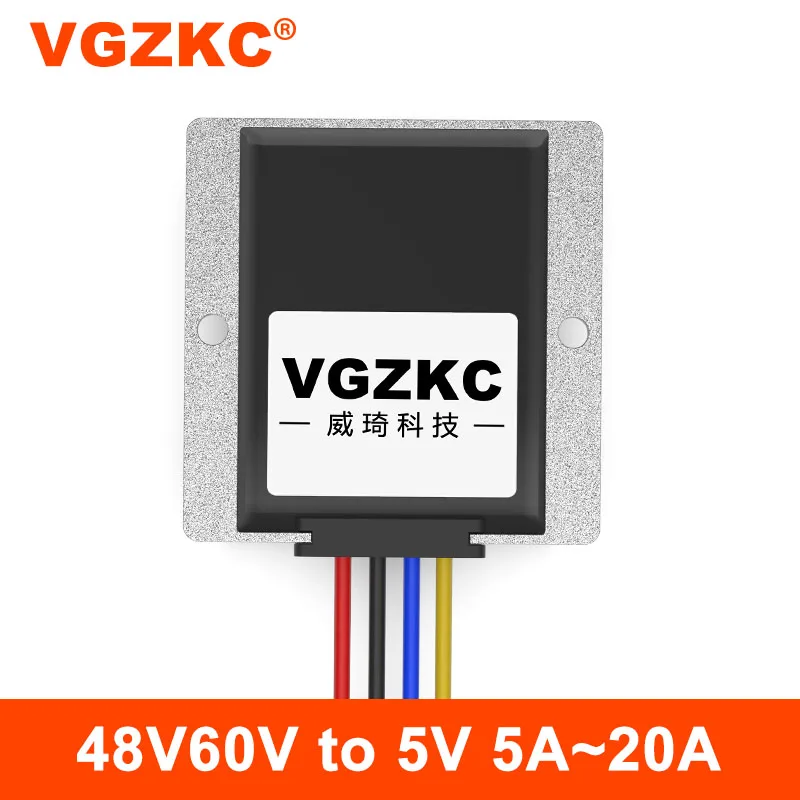 

Isolated step-down 36V48V60V to 5V 5A 8A 10A 15A 20A DC power regulator 20-72V to 5V power DC-DC converter