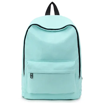 

Canvas Bag Fashion Casual Solid Color Female Cloth Bag Travel School Wind Bag