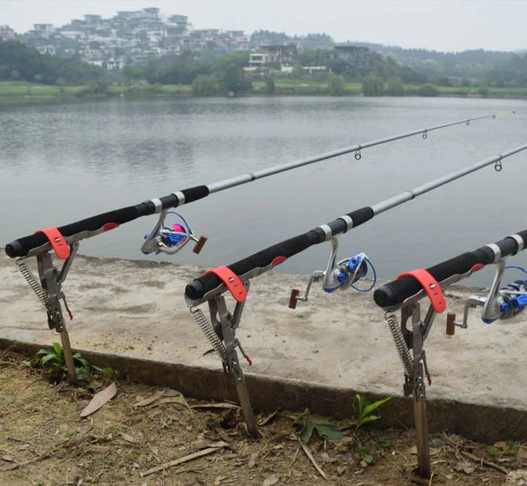 LINNHUE New Fishing Rod Holders Automatic Fishing Stainless Steel