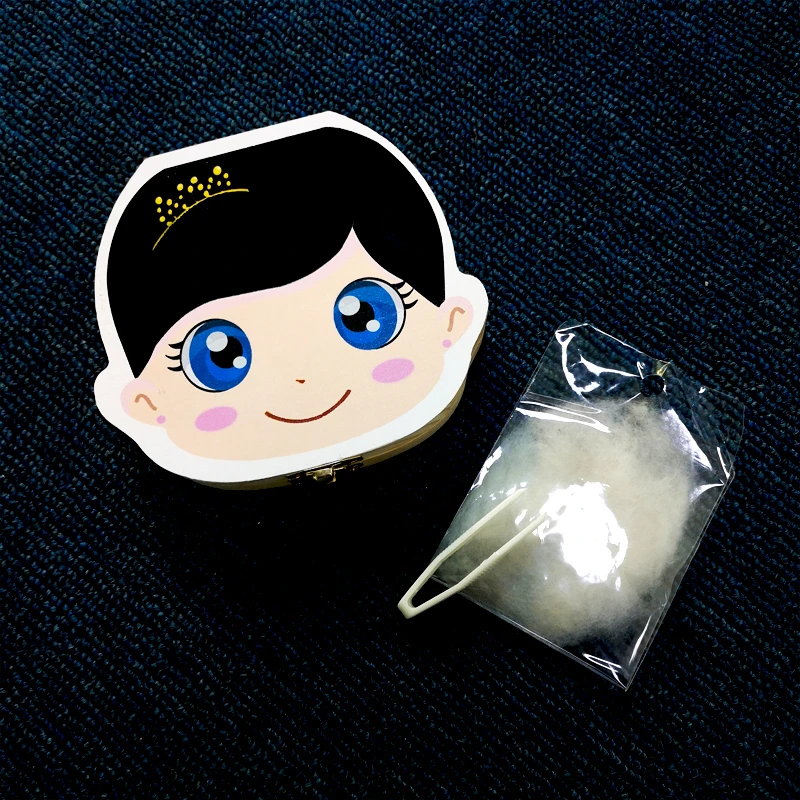 Коробка для хранения зубов с текстом|Коробка молочных зубов| |