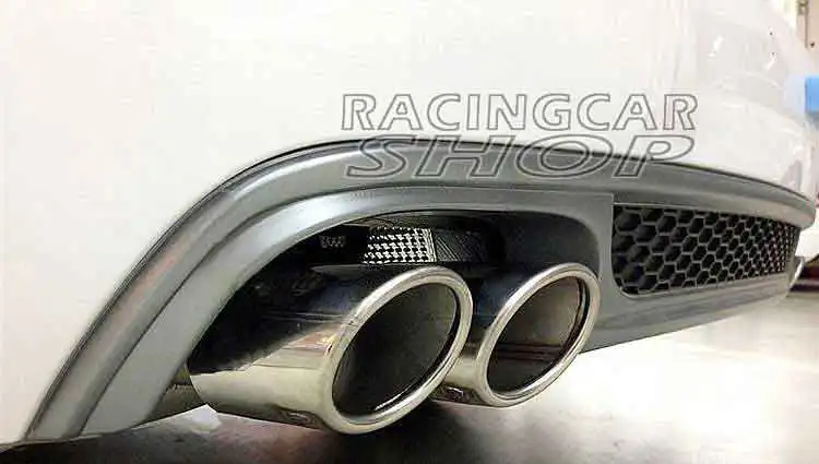 

PAINTED Sport Style High Quality PU Rear Lip Diffuser Fit For Audi A4 B8 Non-Sline Bumper 2008-2012 A023F