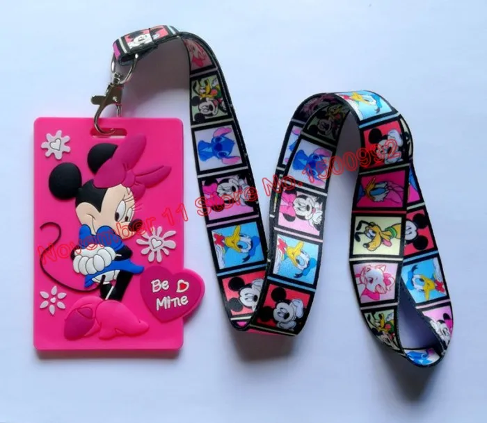 1Pcs cartoon Lanyard ID Badge Holder Key Neck Strap kids gifts WQ-123 | Украшения и аксессуары