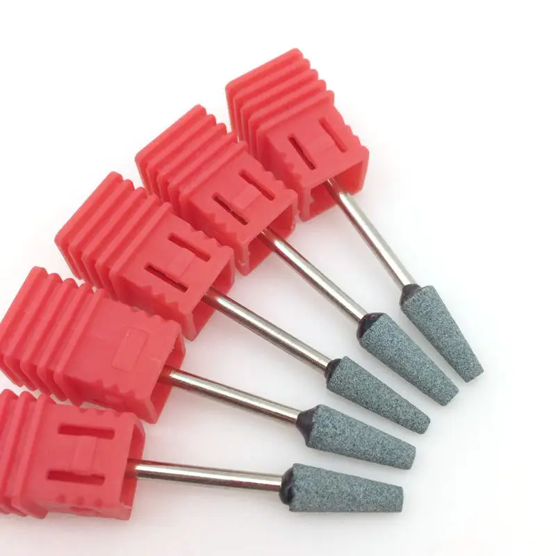 5 шт. кварцевые сверла для ногтей полировочные шлифовальные головки наборы маникюрный набор Инструменты для маникюра - Цвет: No.19