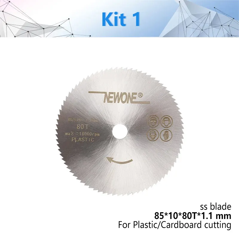 NEWONE Мини электрическая циркулярная пила диск, 60 T/80 T TCT циркулярная пила по дереву Лезвие Древесины режущий диск Карбид диск