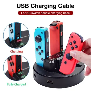 

4 In1 Charging Dock For Nintend Switch Joy-con Controller Charger For Nintendo NS Switch Gamepad Charge Stand Charging Base