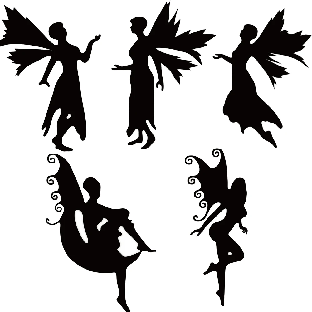 

Estel Flying Fairy Metal Cutting Dies For DIY Scrapbooking Embossing Decorative Crafts 2019 New Arrival Etched Die Cut